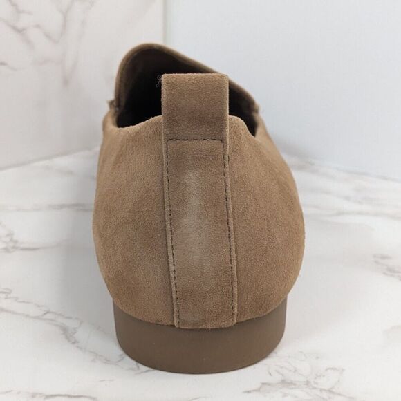 NEW Bella Vita Women's Alessi Flat Cognac Kid Suede Leather 12 Narrow 2A - Picture 7 of 13